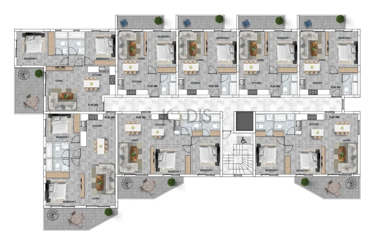 2 Bedroom Apartment for Sale in Kiti, Larnaca District