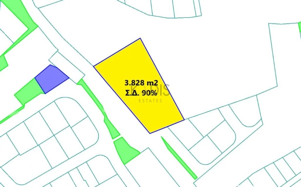 3,828m² Plot for Sale in Dali, Nicosia District