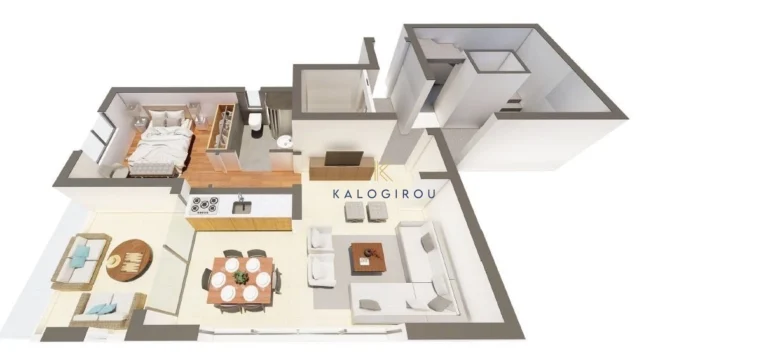1 Bedroom Apartment for Sale in Vergina, Larnaca District