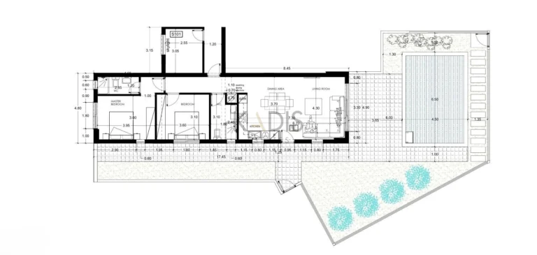 2 Bedroom Apartment for Sale in Limassol – Zakaki
