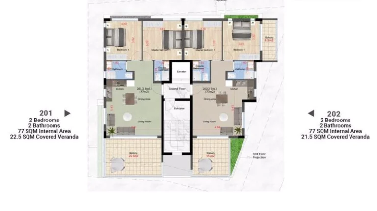 2 Bedroom Apartment for Sale in Larnaca