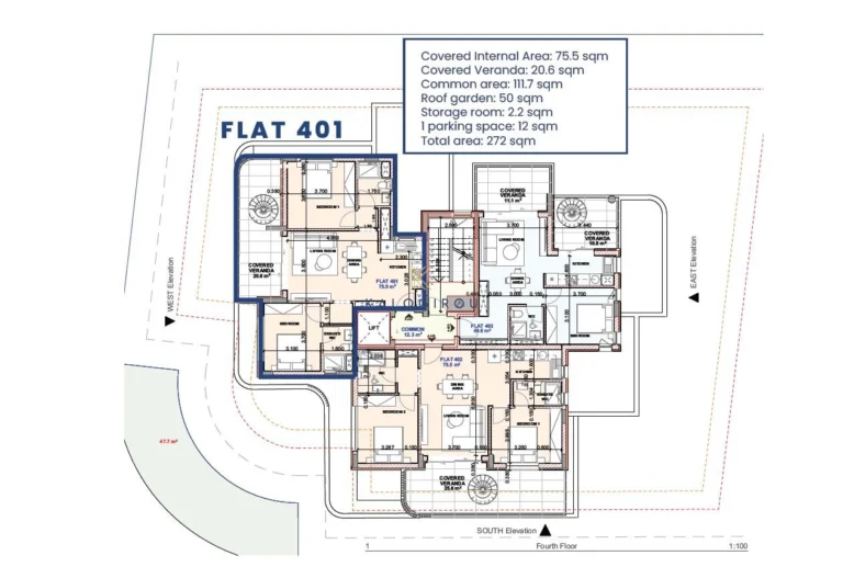 2 Bedroom Apartment for Sale in Livadia Larnakas, Larnaca District