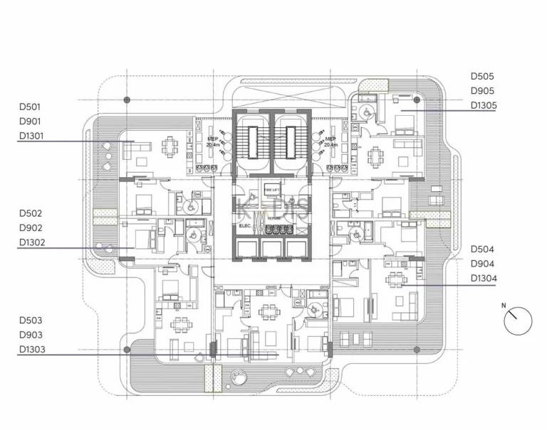 2 Bedroom Apartment for Sale in Limassol – Agios Athanasios