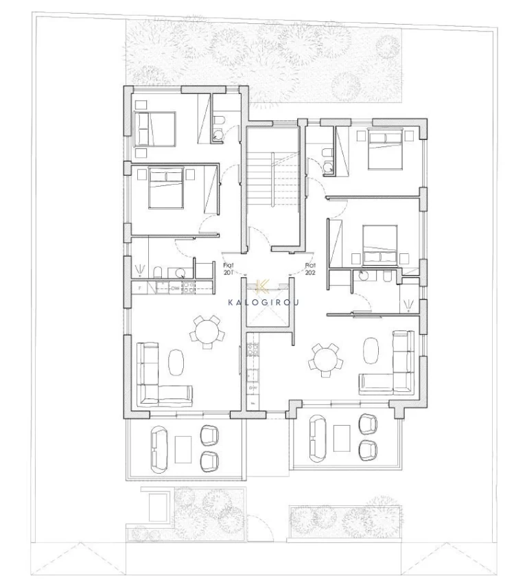 2 Bedroom Apartment for Sale in Nicosia – Kaimakli