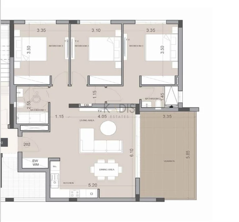 3 Bedroom Apartment for Sale in Limassol District