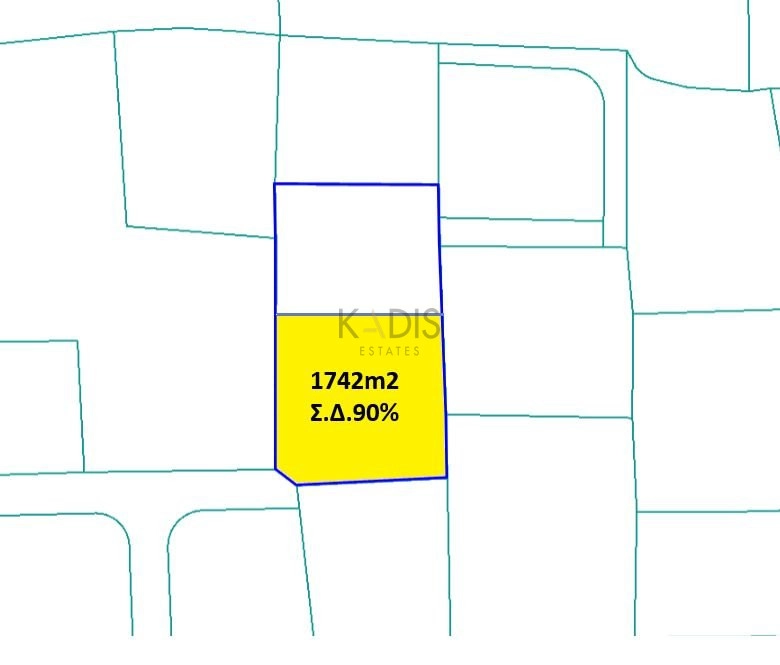 1,742m² Plot for Sale in Nicosia District