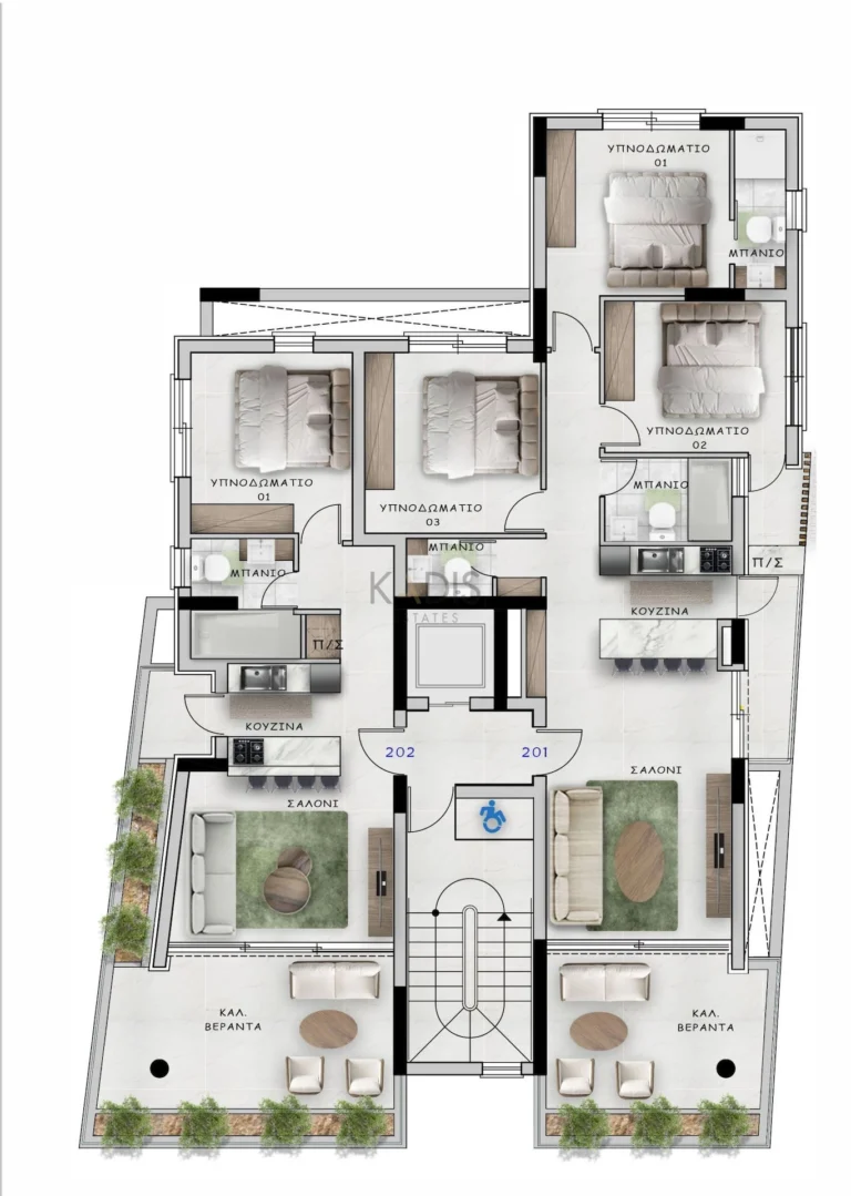 2 Bedroom Apartment for Sale in Limassol – Mesa Geitonia