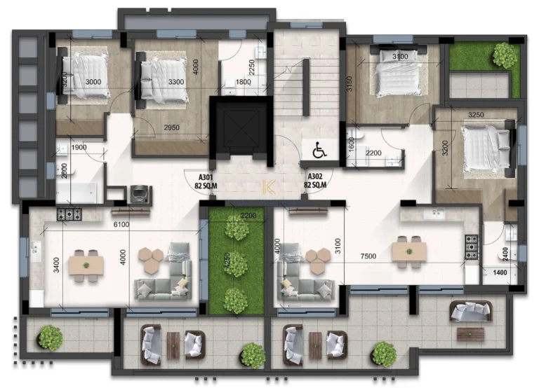 2 Bedroom Apartment for Sale in Drosia, Larnaca District
