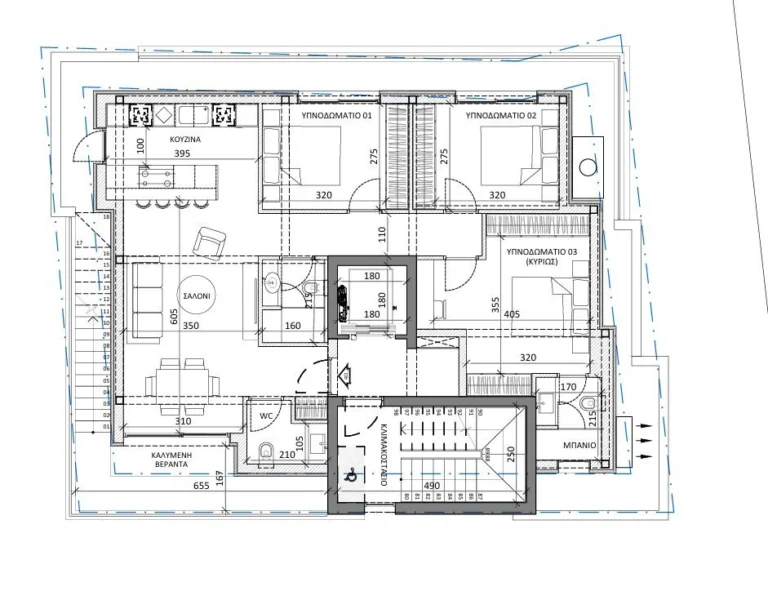 3 Bedroom Apartment for Sale in Limassol – Linopetra