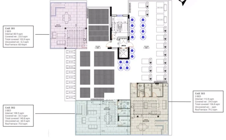 3 Bedroom Apartment for Sale in Larnaca