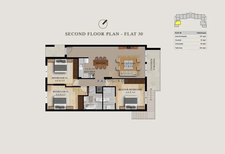 3 Bedroom Apartment for Sale in Pyla, Larnaca District