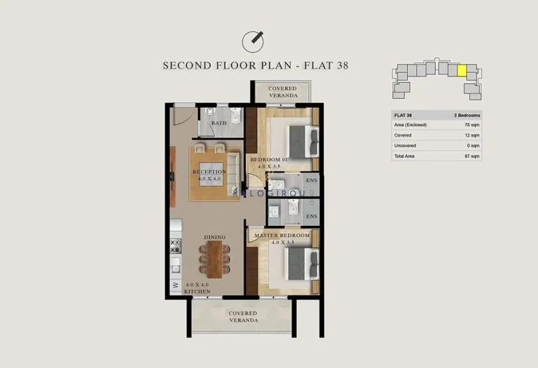 2 Bedroom Apartment for Sale in Pyla, Larnaca District