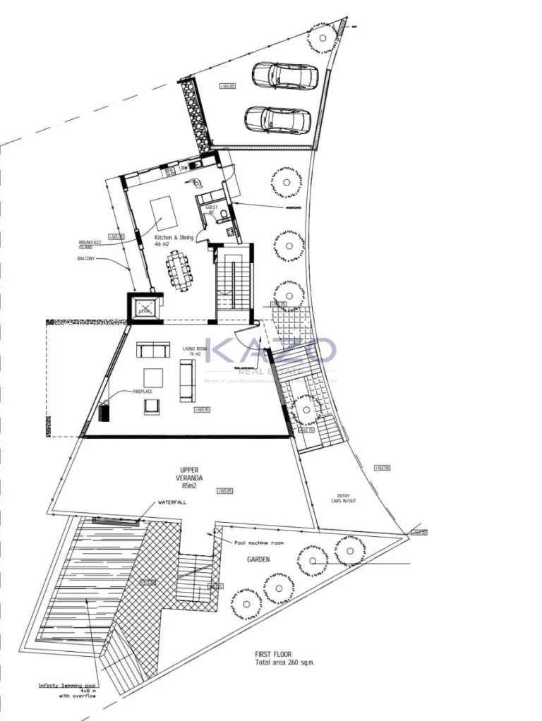 737m² House for Sale in Agios Tychonas, Limassol District