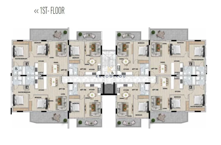 1 Bedroom Apartment for Sale in Oroklini, Larnaca District