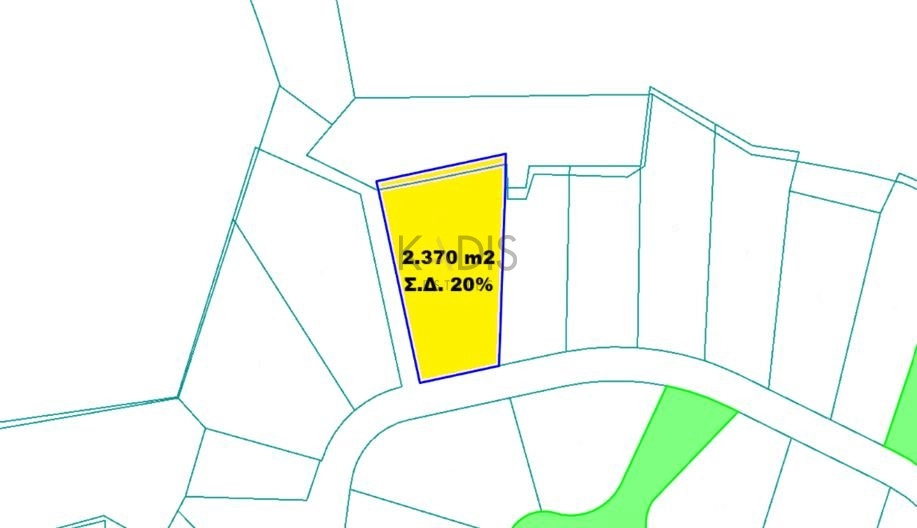 2,370m² Plot for Sale in Kornos, Larnaca District