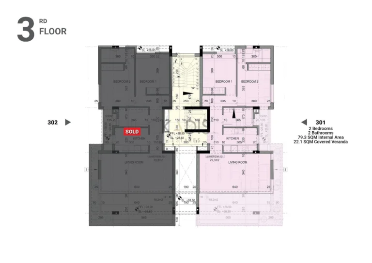 2 Bedroom Apartment for Sale in Larnaca District