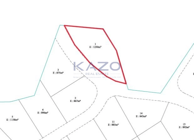 1,230m² Plot for Sale in Agios Tychonas, Limassol District