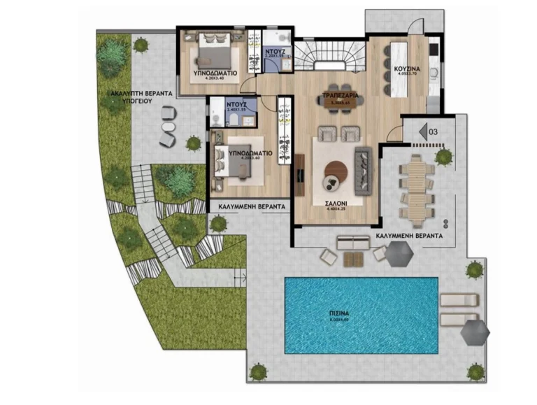 4 Bedroom House for Sale in Pegeia, Paphos District