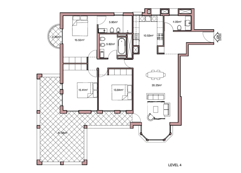 3 Bedroom Apartment for Sale in Germasogeia, Limassol District