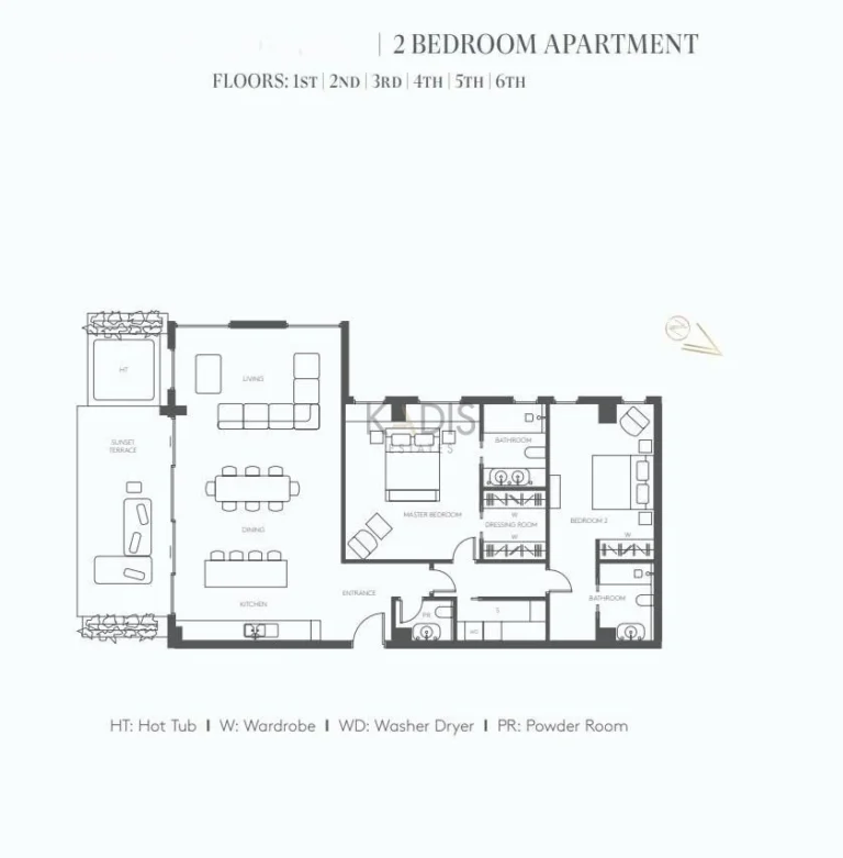 1 Bedroom Apartment for Sale in Limassol District