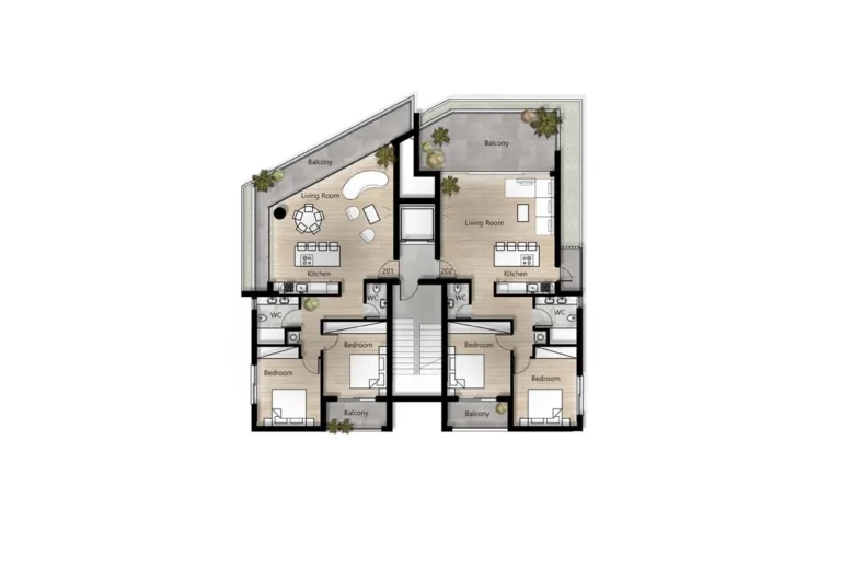 3 Bedroom Apartment for Sale in Limassol – Agios Antonios