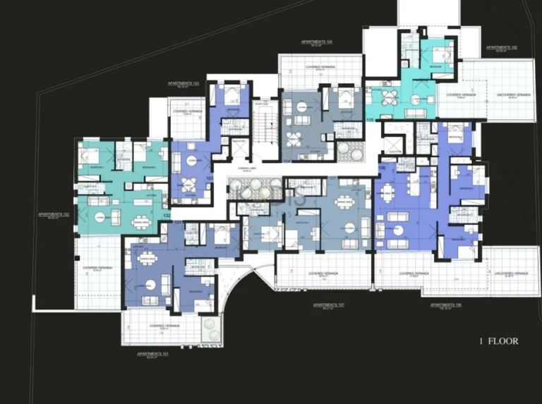 1 Bedroom Apartment for Sale in Limassol – Agios Athanasios