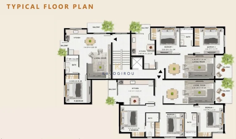 1 Bedroom Apartment for Sale in Larnaca District