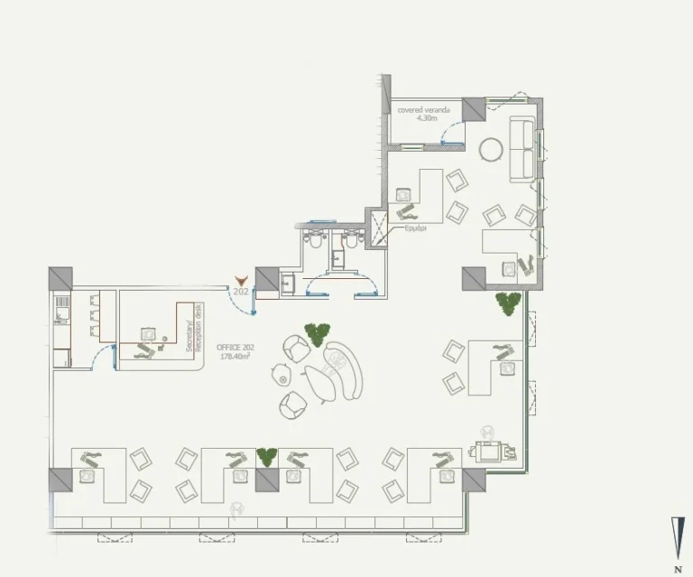 178m² Office for Sale in Larnaca District