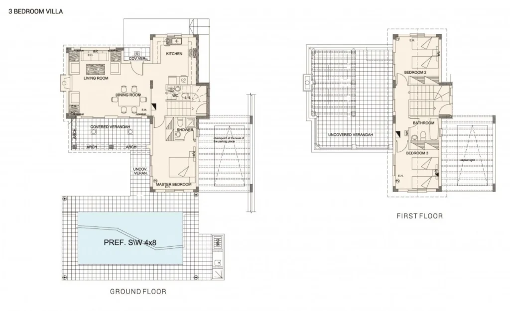 3 Bedroom House for Sale in Monagroulli, Limassol District