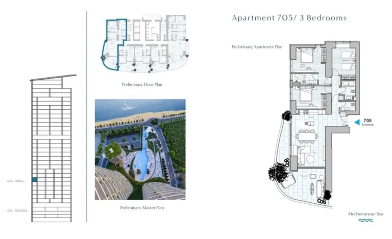 3 Bedroom Apartment for Sale in Nicosia – Agios Ioannis, Limassol District