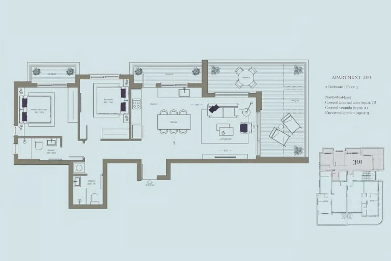 2 Bedroom Apartment for Sale in Larnaca – Agios Nikolaos, Limassol District