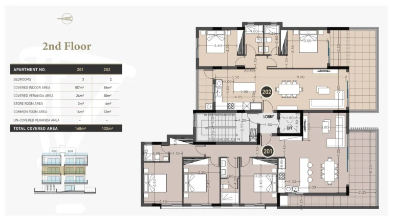 3 Bedroom Apartment for Sale in Germasogeia, Limassol District