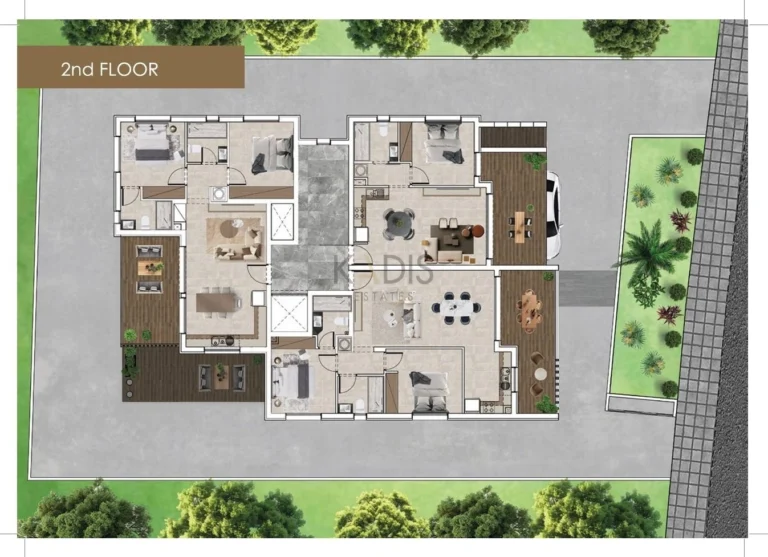 2 Bedroom Apartment for Sale in Aradippou, Larnaca District