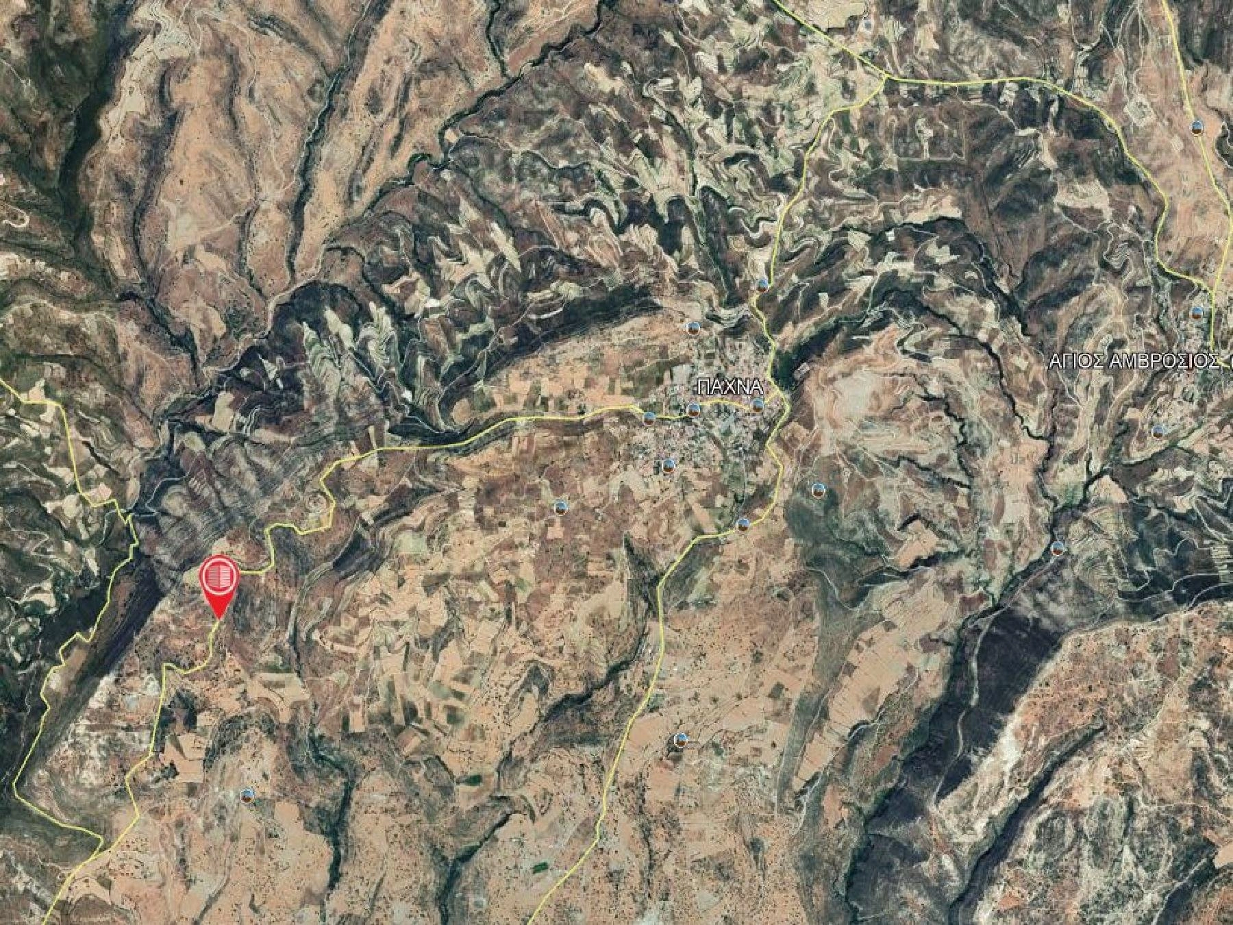 16,054m² Plot for Sale in Pachna, Limassol District