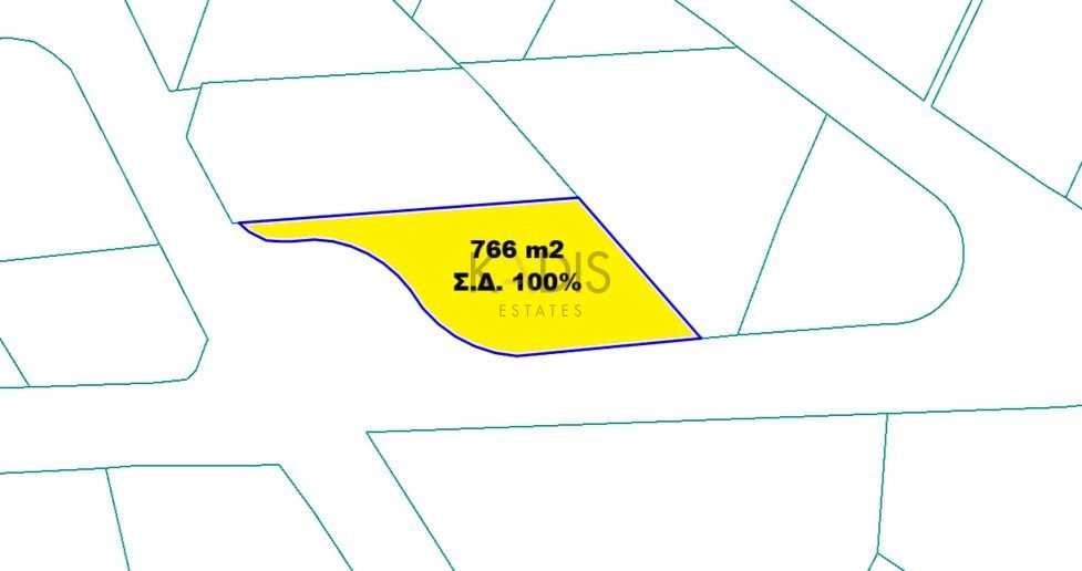 766m² Plot for Sale in Dali, Nicosia District