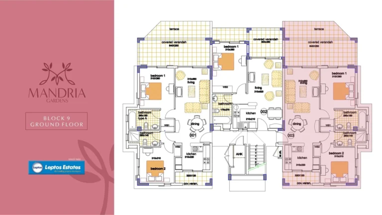 2 Bedroom Apartment for Sale in Mandria, Paphos District