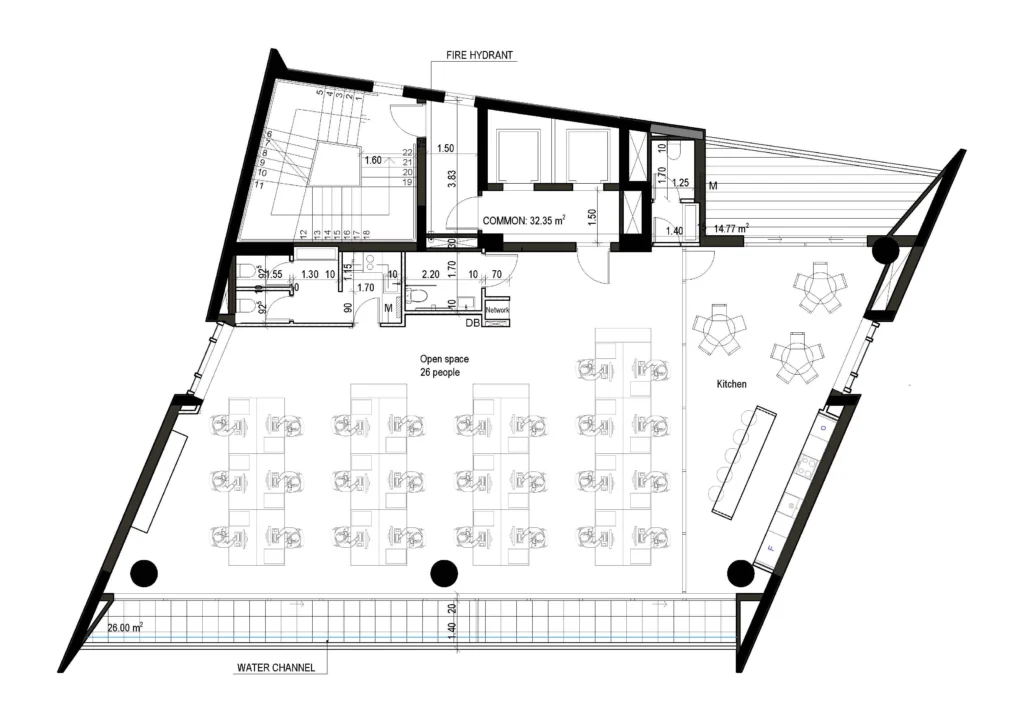 379m² Office for Rent in Limassol – Kapsalos