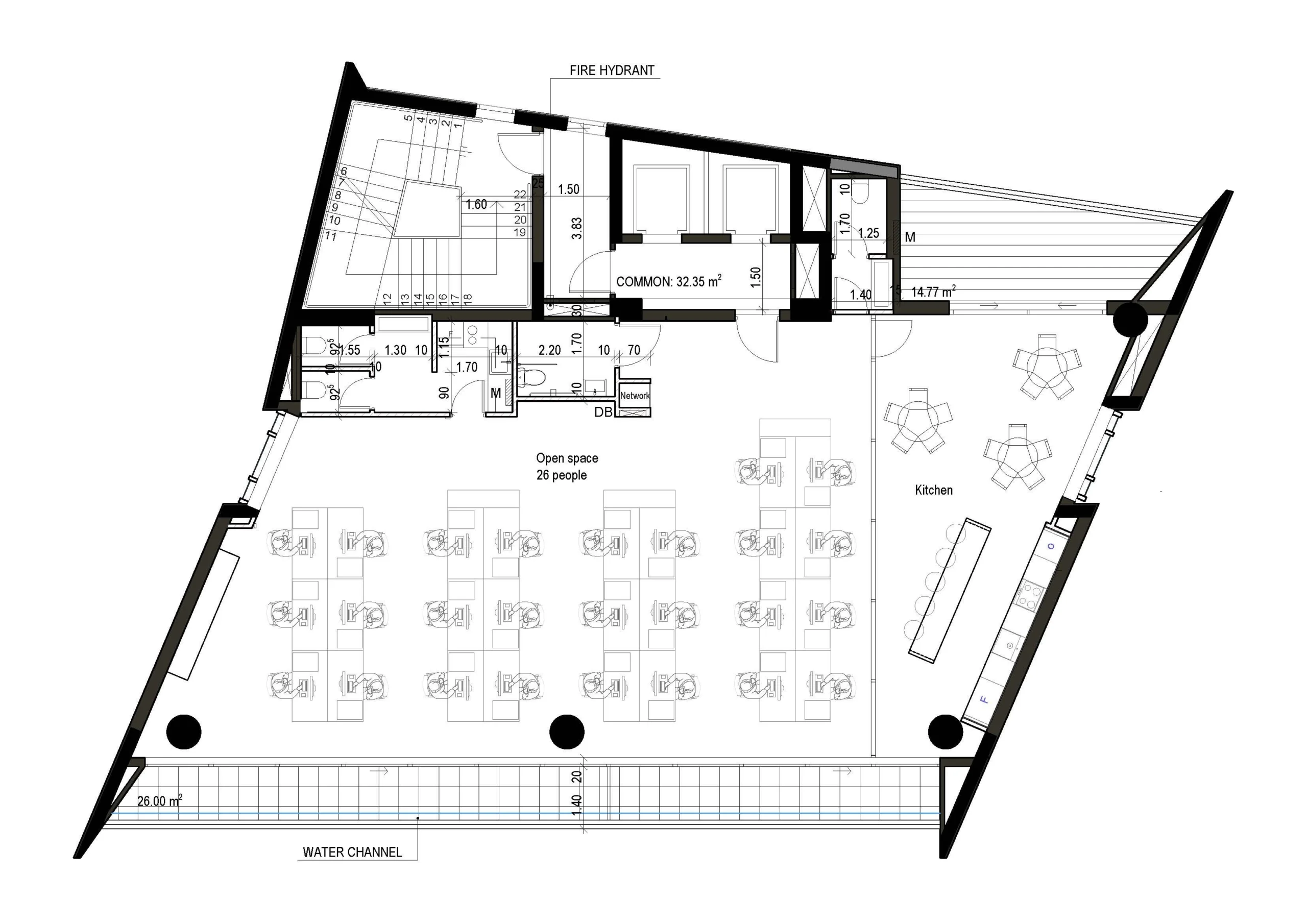 379m² Office for Rent in Limassol – Kapsalos