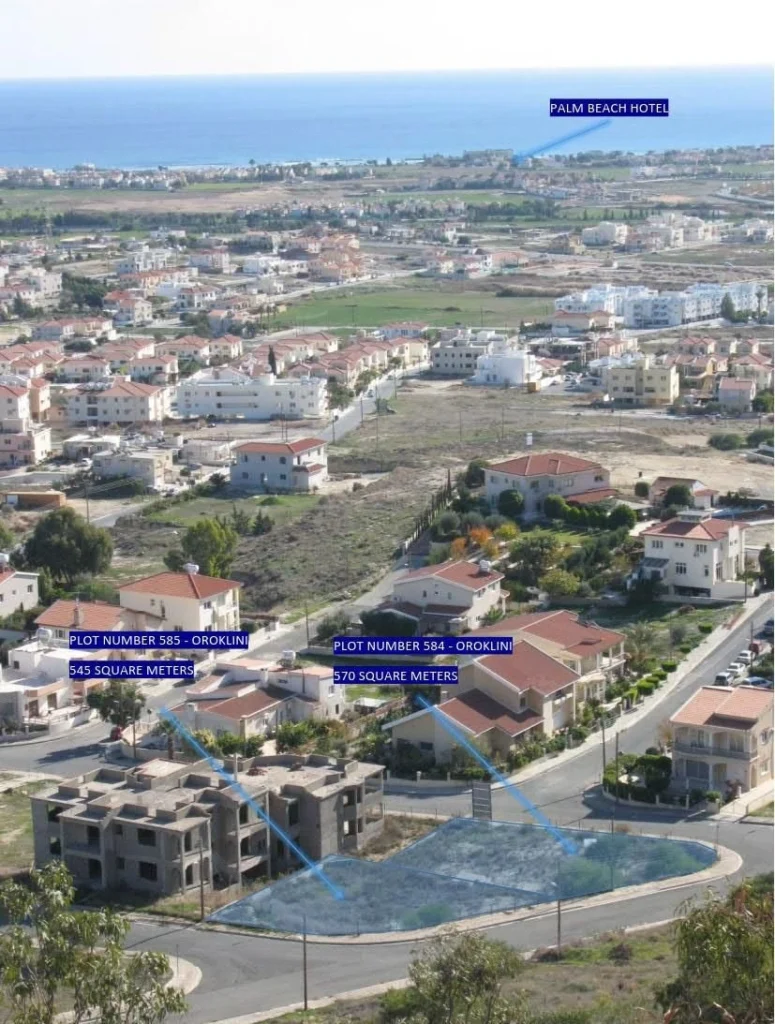545m² Plot for Sale in Oroklini, Larnaca District