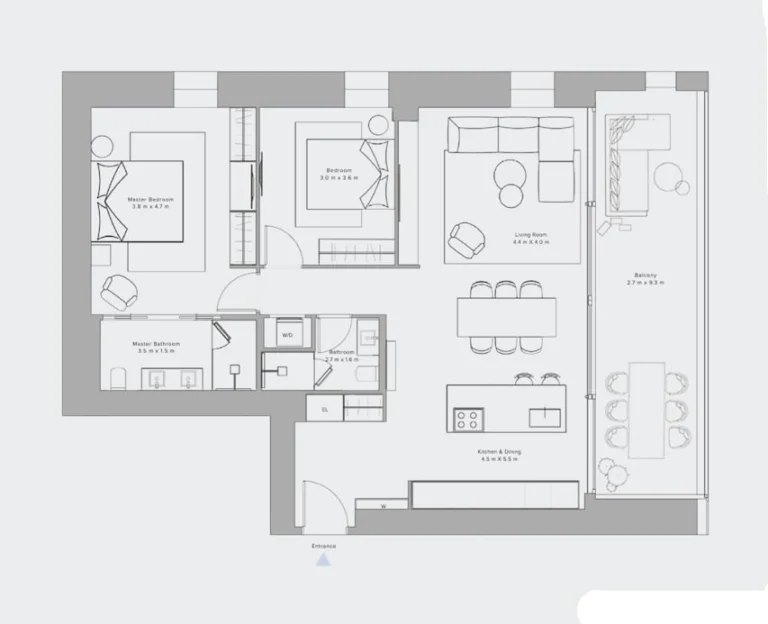 2 Bedroom Apartment for Sale in Mouttagiaka, Limassol District
