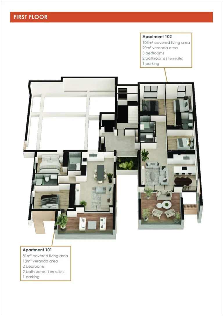 2 Bedroom Apartment for Sale in Aradippou, Larnaca District