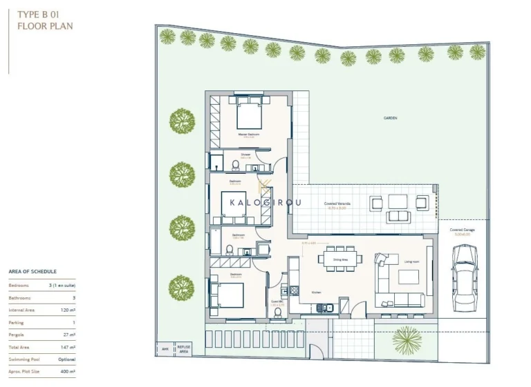 3 Bedroom House for Sale in Pervolia Larnacas