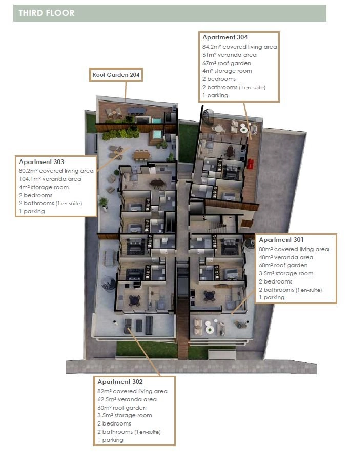2 Bedroom Apartment for Sale in Aradippou, Larnaca District