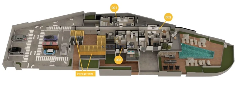 1 Bedroom Apartment for Sale in Oroklini, Larnaca District