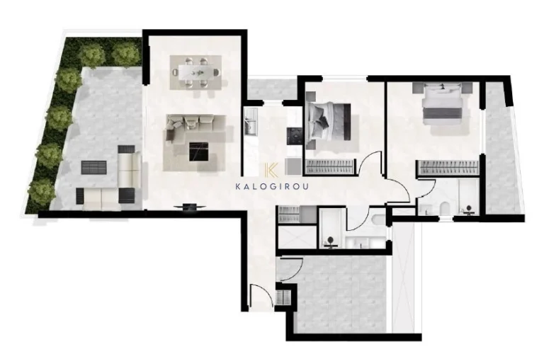 2 Bedroom Apartment for Sale in Larnaca District