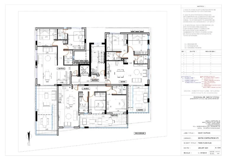 3 Bedroom Apartment for Sale in Larnaca – Finikoudes