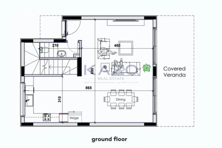 3 Bedroom House for Sale in Parekklisia, Limassol District