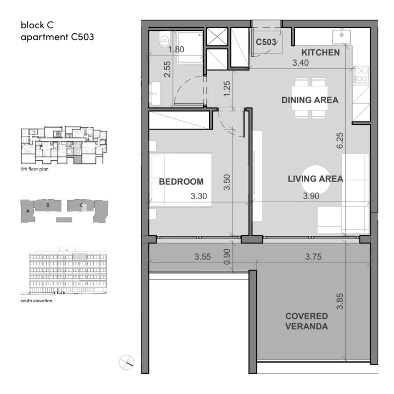 1 Bedroom Apartment for Sale in Larnaca – Agios Nikolaos, Limassol District