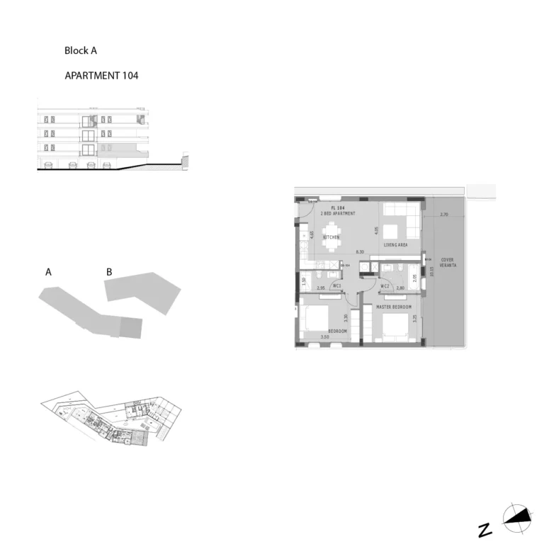2 Bedroom Apartment for Sale in Agios Tychonas, Limassol District