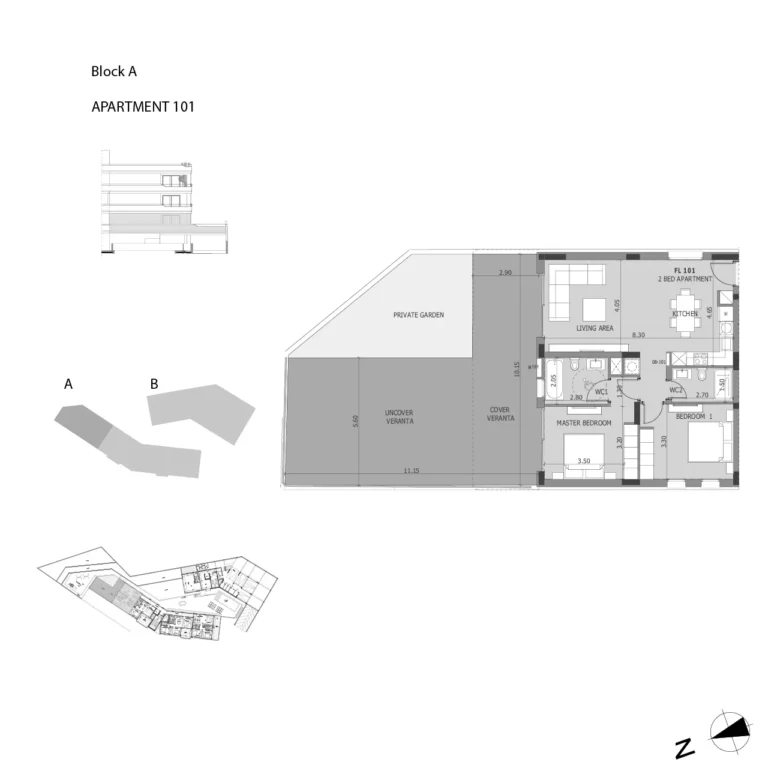 2 Bedroom Apartment for Sale in Agios Tychonas, Limassol District
